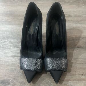 LOUIS VUITTON Satin Pumps